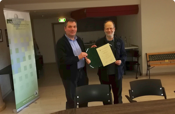 Kabos Sándor az ELTE címzetes egyetemi tanára