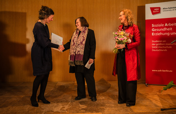 Csongor Anna nyerte az Alice Salomon-díjat