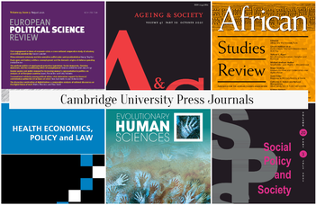 WHAT DATABASES SHOULD YOU KNOW? - CAMBRIDGE UNIVERSITY PRESS JOURNALS