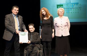 A Fogyatékosság-barát Munkahely elismerést nyert a TáTK (2017–2020)